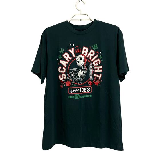 Disney Parks Jack Skellington Scary Bright TShirt - Picture 1 of 4